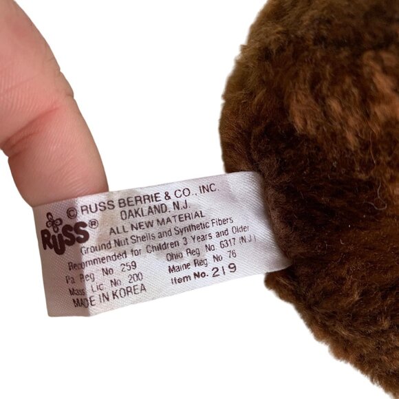 Vintage Russ Berrie Kozmo Koala Bear Stuffed Animal - Picture 6 of 9